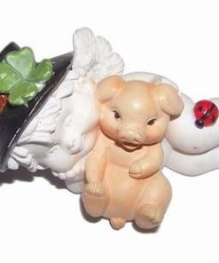 Ingeras protector din ceramicapentru zodia mistret