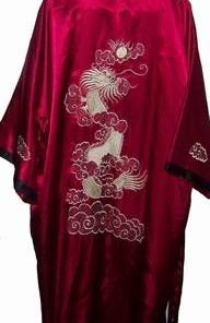 Halat Feng Shui din saten cu doua fete