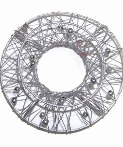 Suport kaballistic din metal pentru sfera sau lumanare