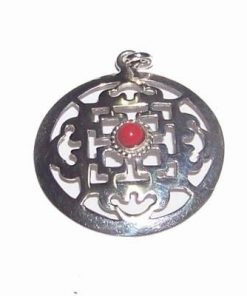 Mandala bogatiei din argint 925