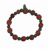 Bratara cu Rudraksha si cristal de malachit pentru succes