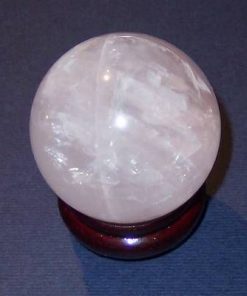 Sfera Feng Shui din cuart roz