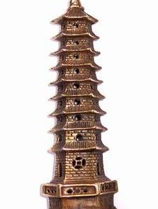 Pagoda din metal cu 9 nivele din metal