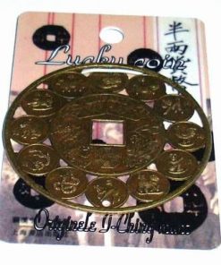 Moneda Feng Shui cu cele 12 zodii