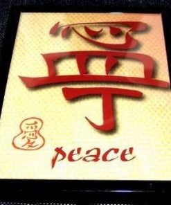 Tablou Feng Shui cu ideograma Pacii
