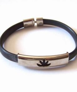 Bratara Feng Shui cu floare de Lotus