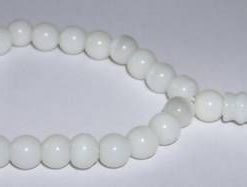 Bratara Mala din sidef alb, pe elastic -remediu de protectie