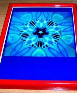 Mandala Feng Shui cu floarea sanatatii si pentagrama magica