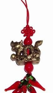 Canaf Feng Shui cu Dragonul imperial si ardei rosii
