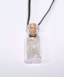 Pandantiv Feng Shui cu sticluta - cristal de stanca
