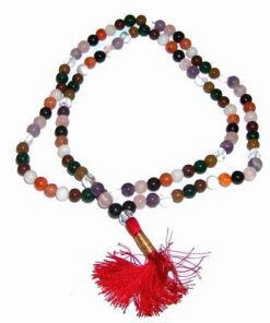 Colier Malla cu 108 cristale naturale