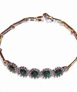 Bratara placata cu cristale Swarovski multifatetate