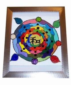 Tablou Feng Shui cu mandala in cele 7 culori