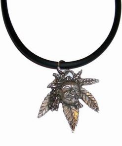 Talisman din metal nobil - Saman - pe siret nergu