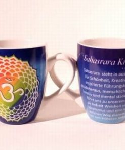 Cana de ceai si cafea din portelan - Sahasrara Chakra