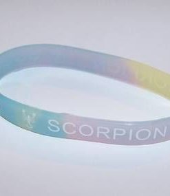 Bratara din silicon cu simbolul Scorpionului