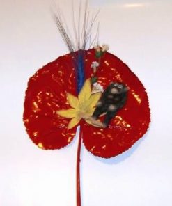 Aranjament floral Feng Shui cu maimuta - noroc