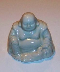 Buddha din portelan cu sacul bogatiei