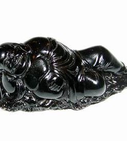 Buddha cel vesel pe sacul bogatiei