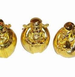 Set de 3 pusculite aurii