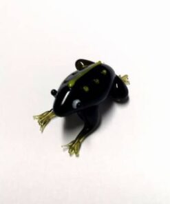 Ministatueta din sticla lucrata manual - brosca raioasa