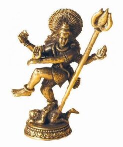 Ministatueta din alama - Shiva dansand
