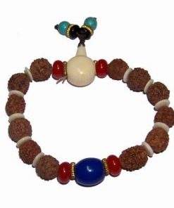 Bratara Mala cu Rudraksha, pe elastic