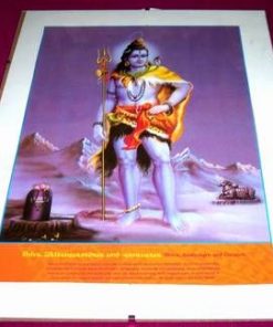 Tablou Feng Shui cu zeulShiva