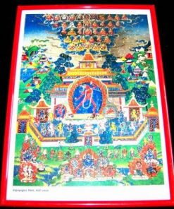 Tablou Feng Shui cu mantra de protectie