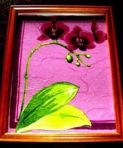 Tablou Feng Shui cu floare de frezie