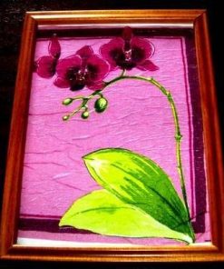Tablou Feng Shui cu floare de frezie