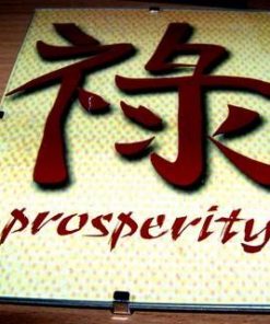 Tablou Feng Shui cu Ideograma Prosperitatii