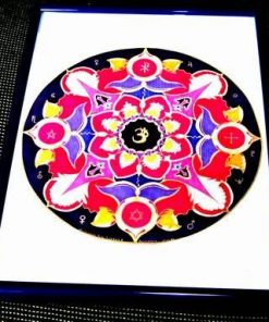 Tablou Feng Shui cu Chakra Sahasrara
