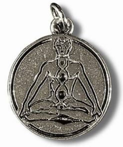 Kundalini - Talisman din metal cu agat